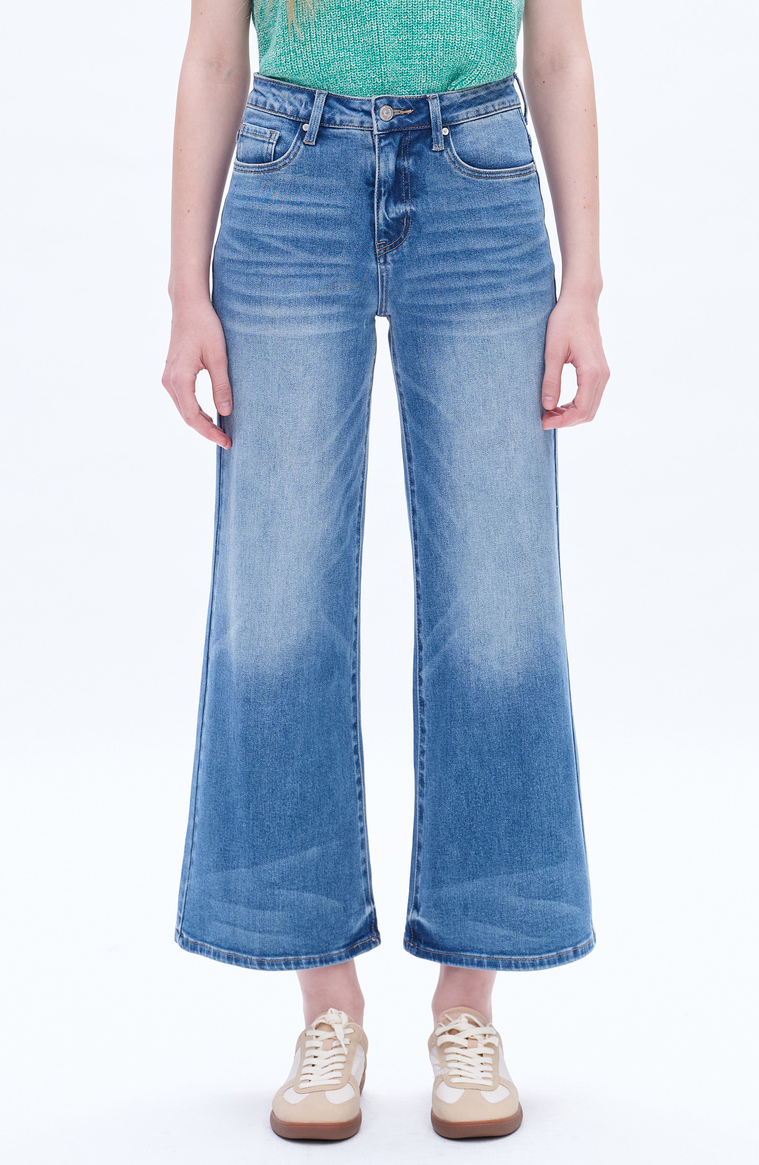 High Waist Wide Leg Jeans