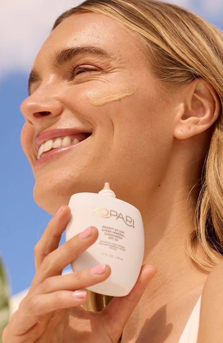 Kopari Bright As Day Sheer Mineral SPF 50 Sunscreen, Alternate, color, 