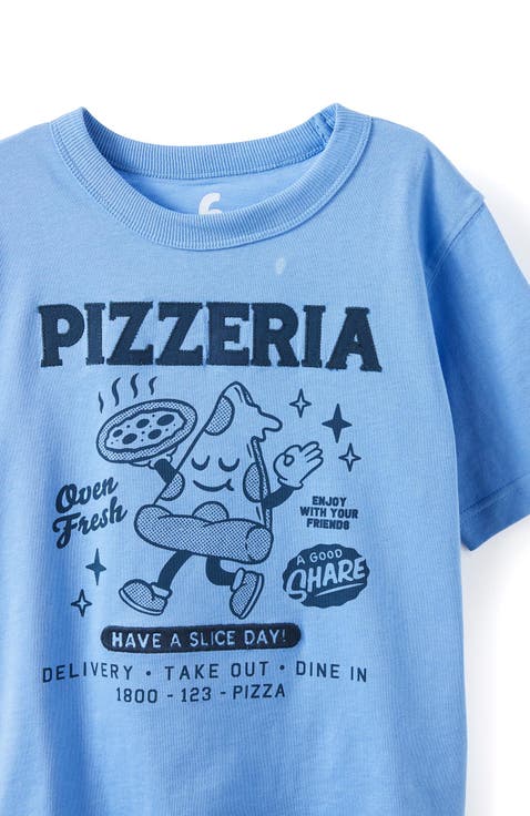 Kid's Jonny Short Sleeve Graphic Print Tee