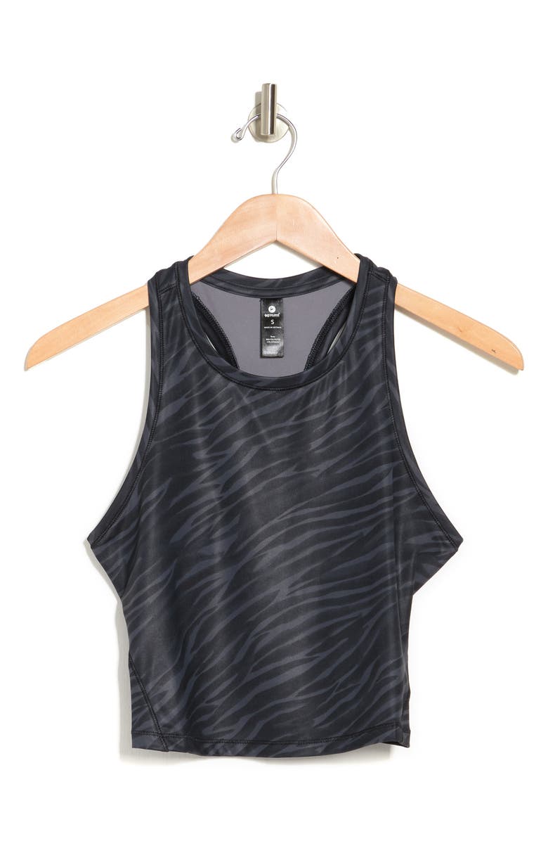 90 DEGREE BY REFLEX Air Lux Wild Safari Racerback Tank Top, Alternate, color,