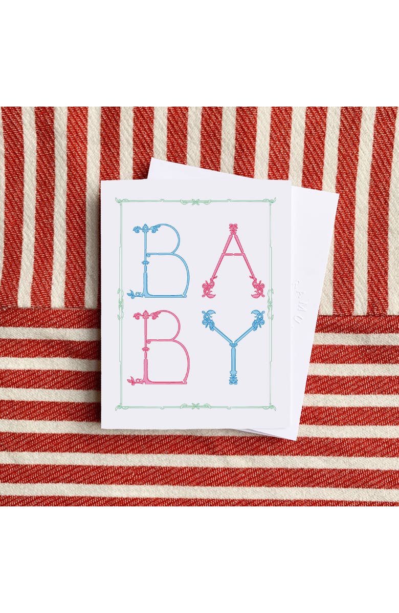Ramus & Co New Baby Greeting Card Pack (3ct) "BABY", Alternate, color, Multi-Pack