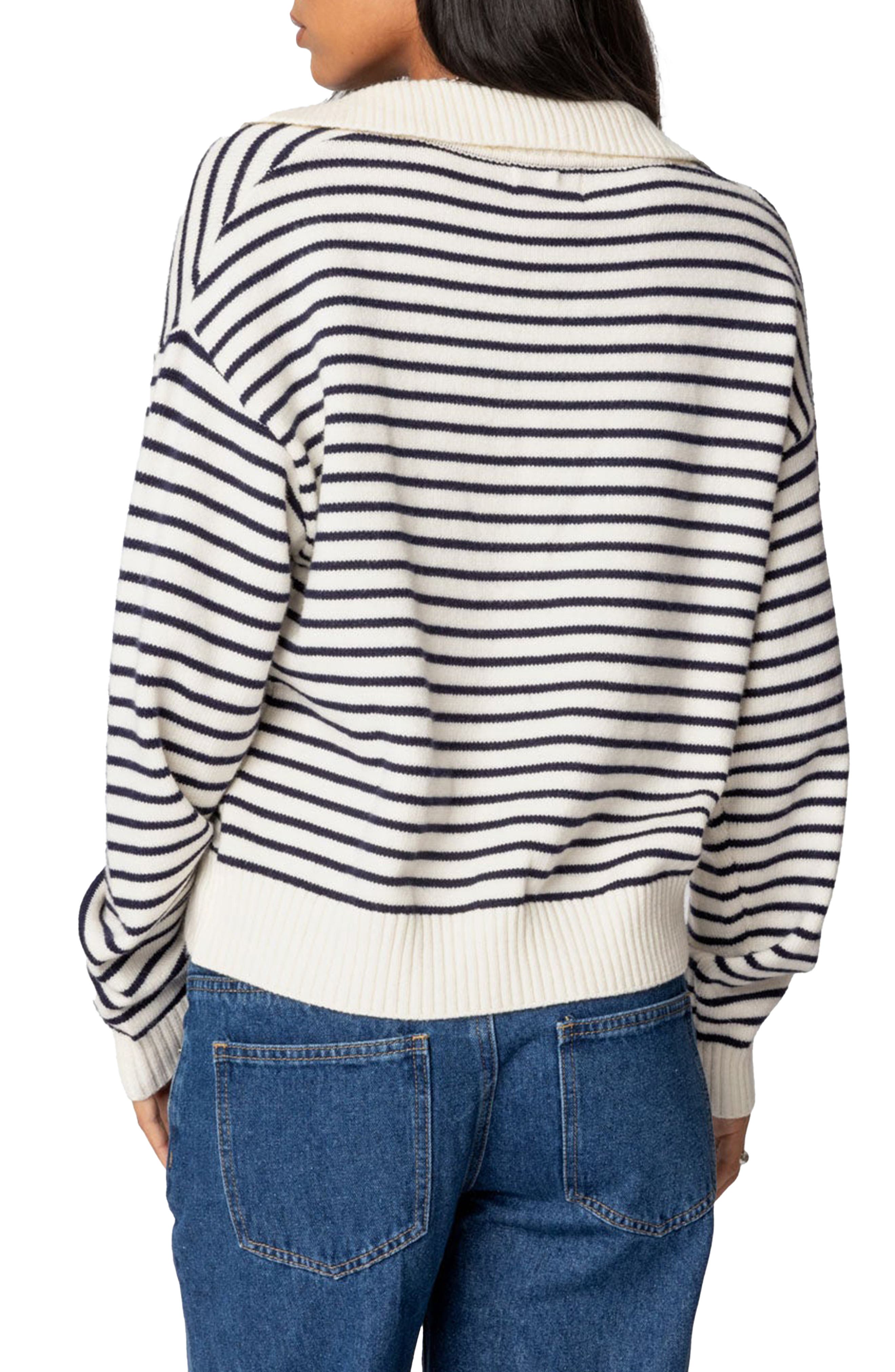 Copenhagen Oversize Stripe Sweater - image 2