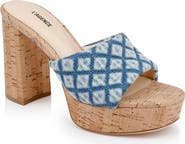 L'AGENCE Gabriell Platform Slide Sandal