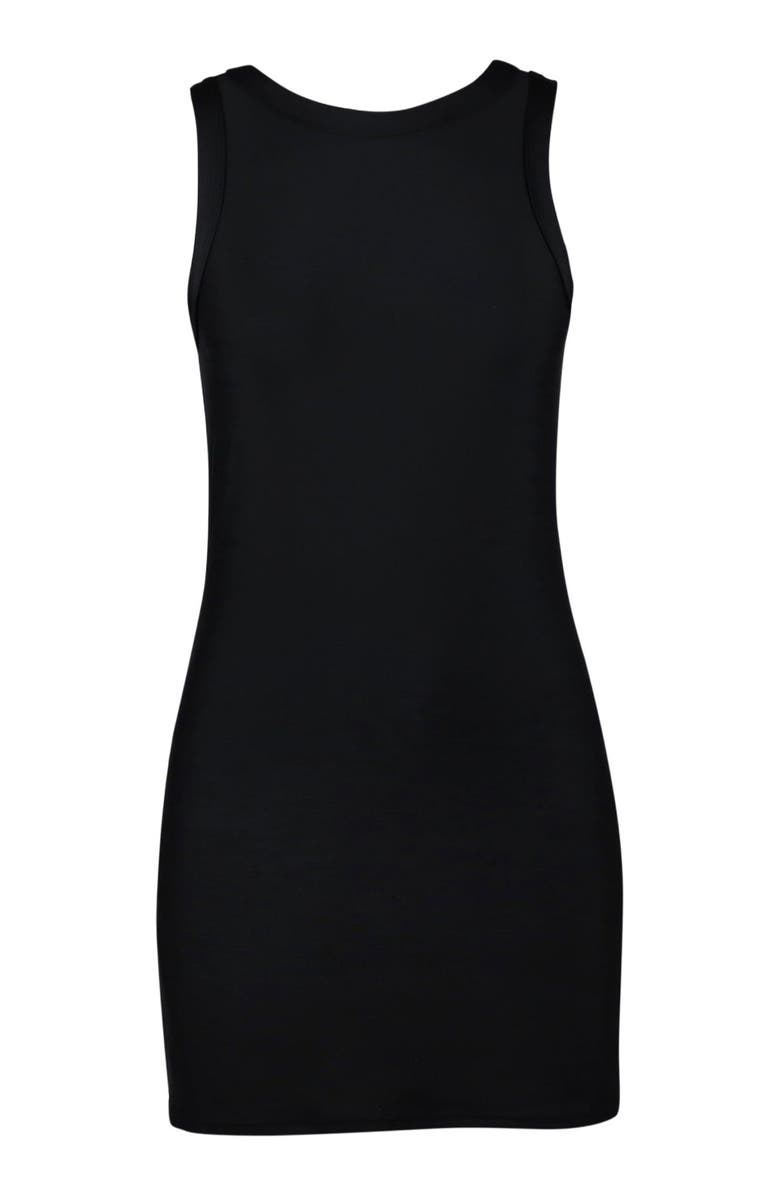 Swim Systems Giovanna Cover-up Dress, Alternate, color, Black