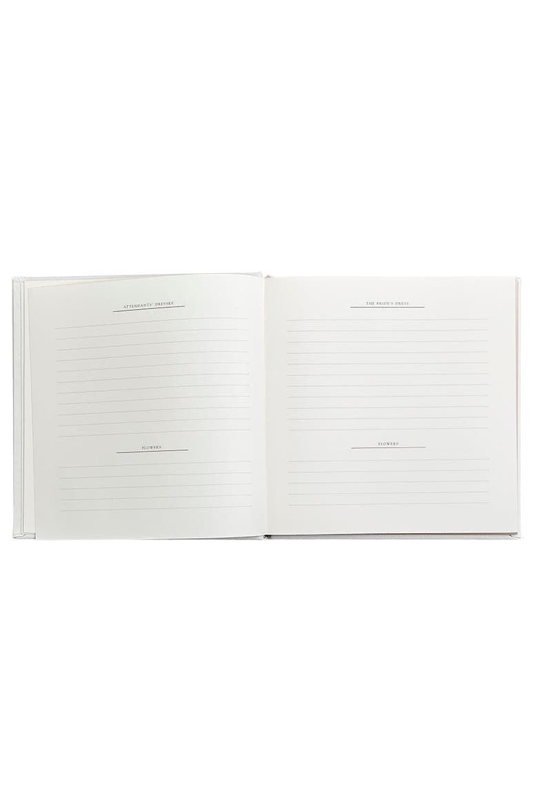 Wedding Journal, Alternate, color, WHITE