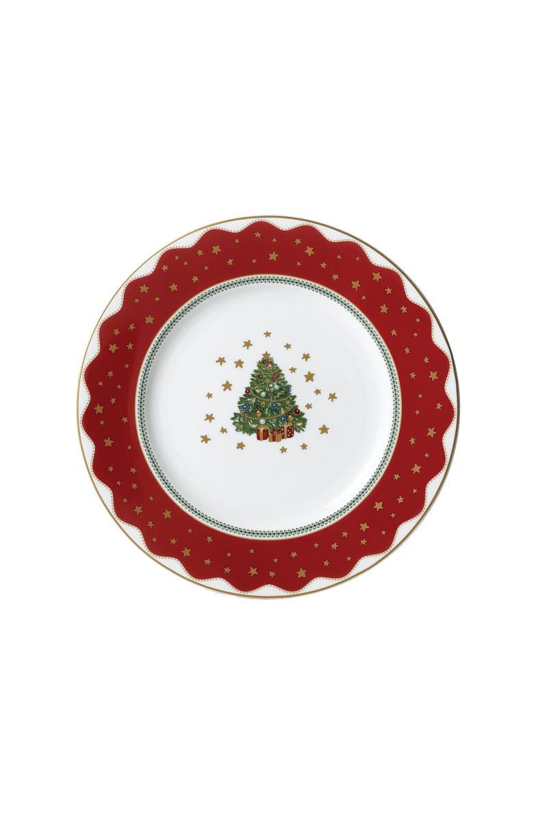 Prouna My Noel Salad / Dessert Plate, Main, color, White
