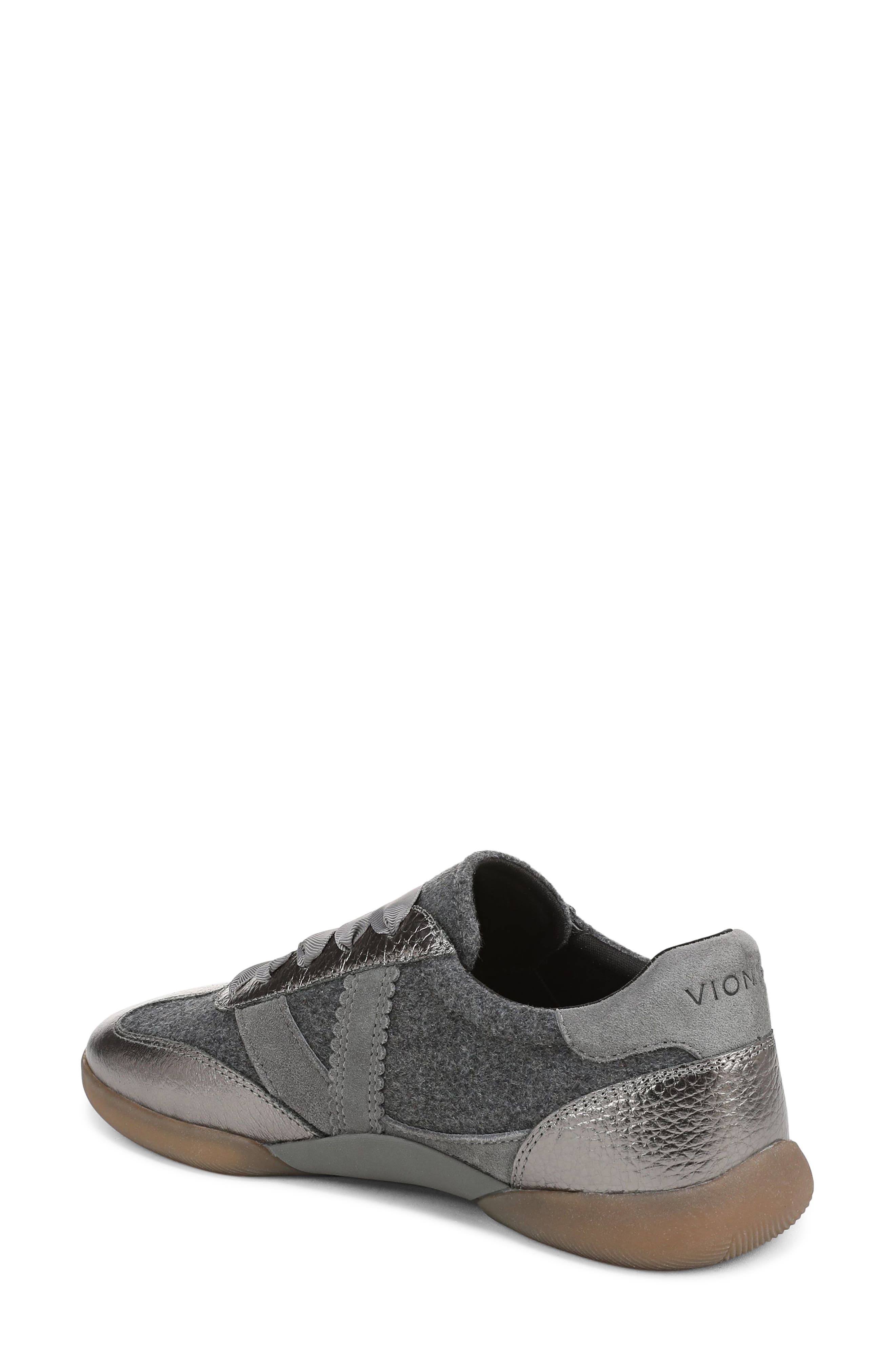 Arabelle Sneaker, Alternate, color, DK GREY FLANNEL WOOL