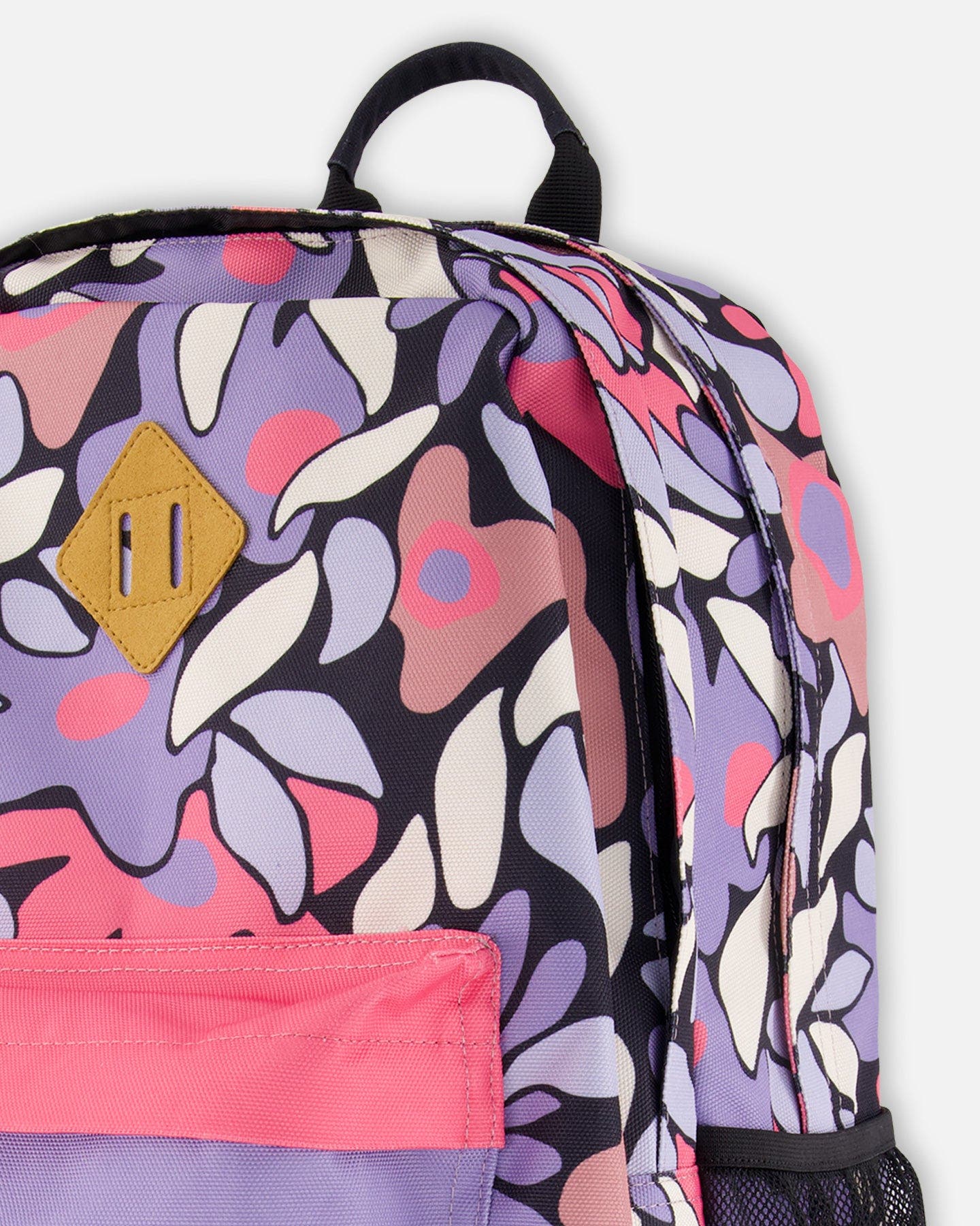 Deux par Deux Kids Backpack Retro Flower, Alternate, color, 