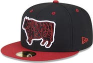 New Era Men's New Era  Black Round Rock Express Theme Nights 59FIFTY Fitted Hat