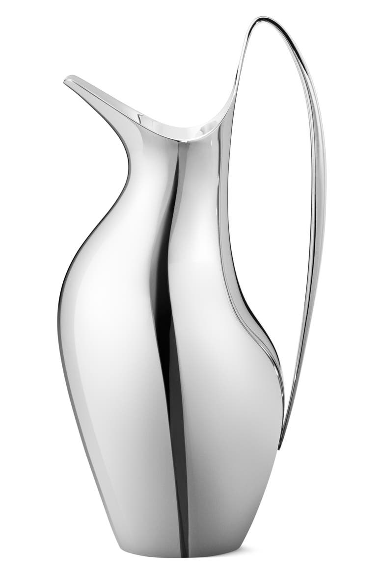 Koppel Stainless Steel Petite Pitcher, Main, color, SILVER