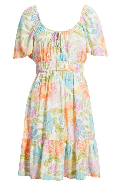Catalina Island Floral Dress