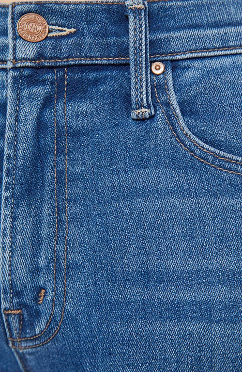 Mother Smarty Pants Ankle Jeans In Blue