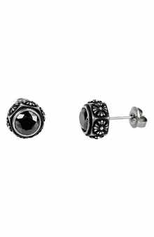 Men's Cubic Zirconia Stud Earrings