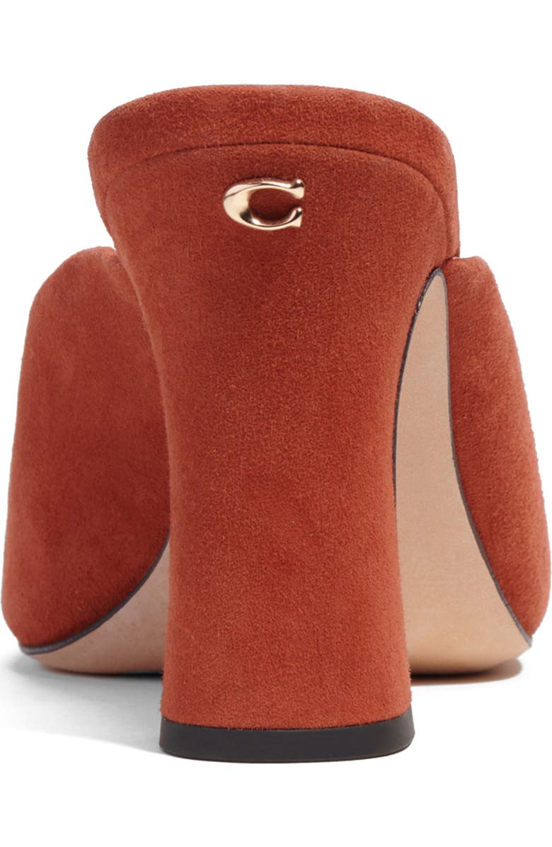 COACH Laurence Sandal, Alternate, color, Rust