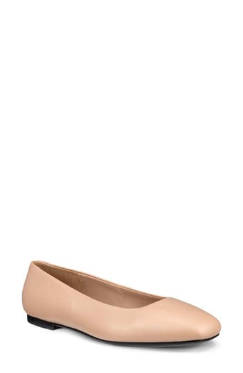 Ecco Margot Ballet Flat In Sand