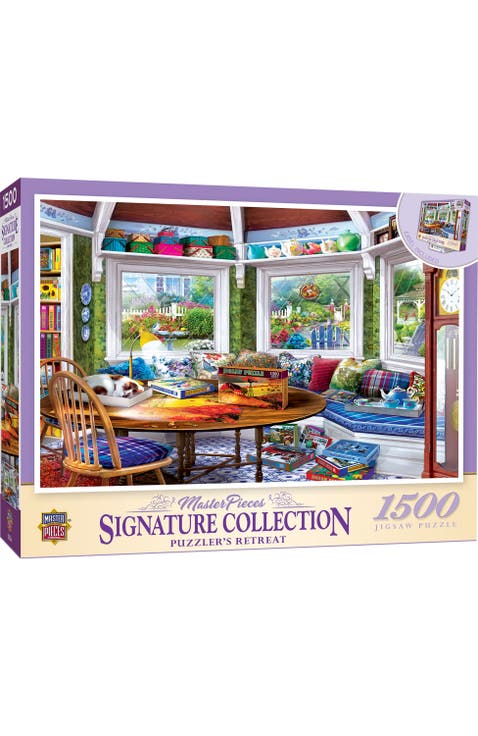 Puzzler's Retreat 1500 Piece Puzzle