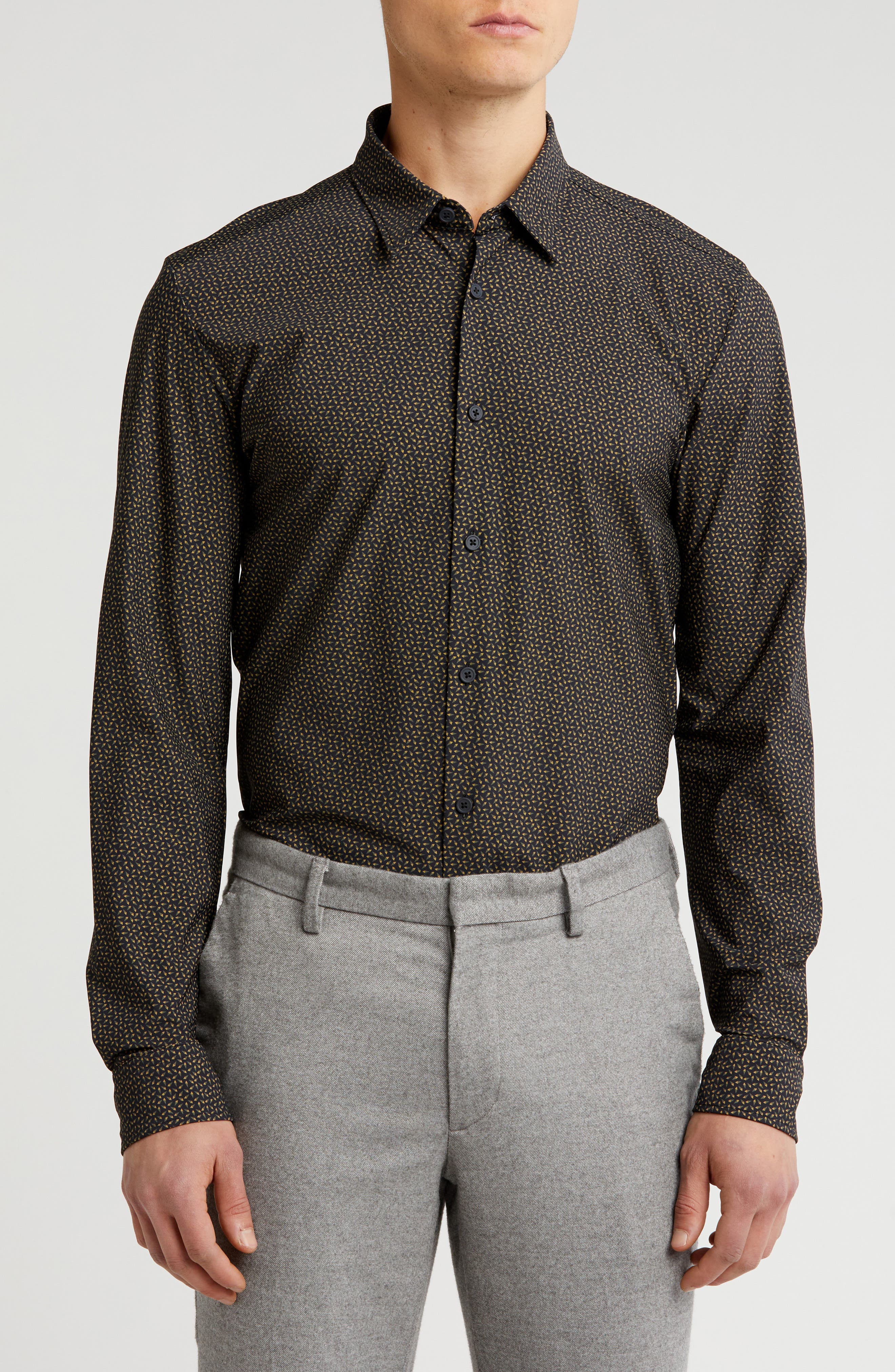 BOSS Roan Kent Button-Up Shirt