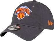 New Era Men's New Era Charcoal New York Knicks Team 2.0 9TWENTY Adjustable Hat