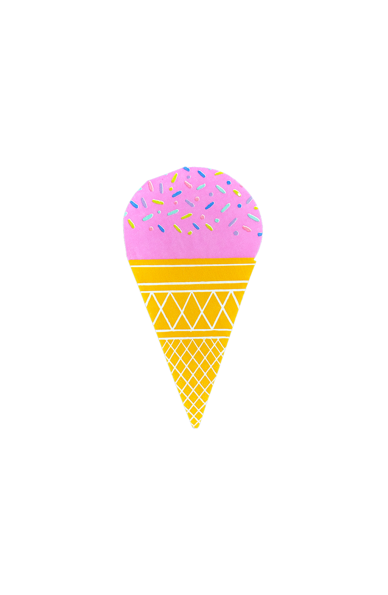 Daydream Society It's A Birthday Ice Cream Guest Napkins, Main, color, Assorted Pre-Pack