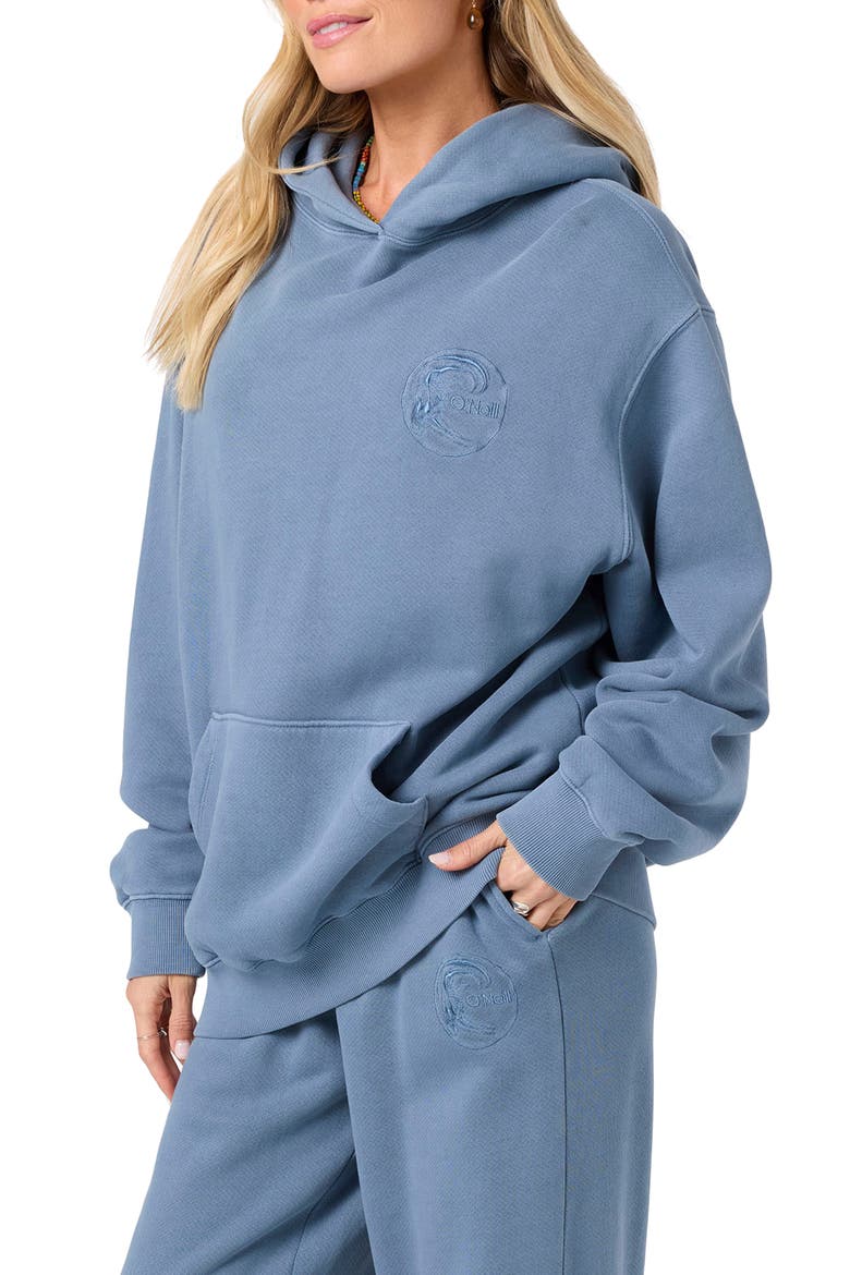 OG Circle Surfer Oversize Hoodie, Alternate, color, BLUE FUSION