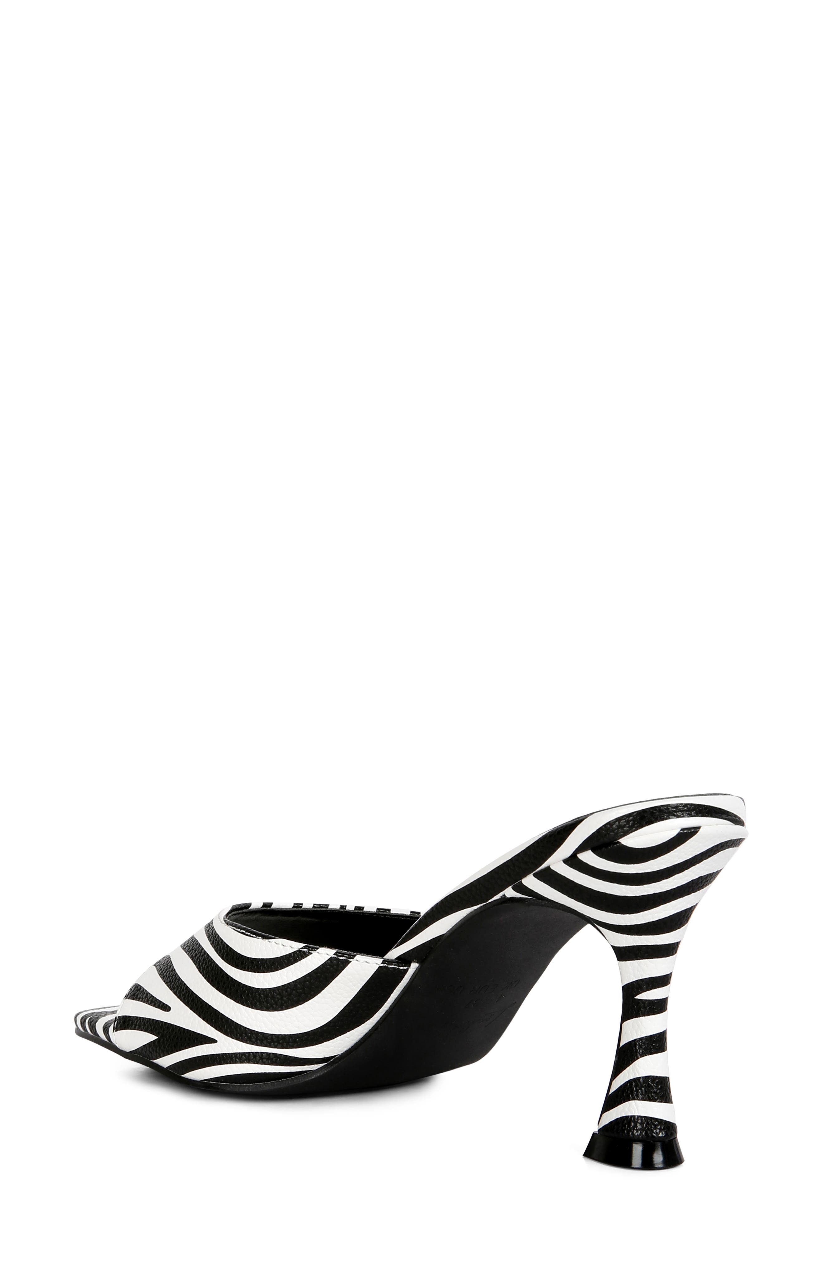 LONDON RAG Roblux Square Toe Sandal, Alternate, color, Black