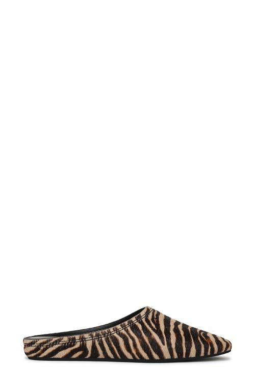 Veronica Beard Narcisa Flat Mule In Brown