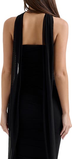 Hallie Strapless Corset Top with Scarf