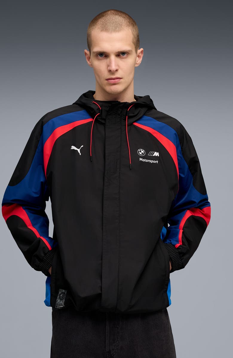 PUMA x BMW M Motorsport Hooded Jacket, Alternate, color, 