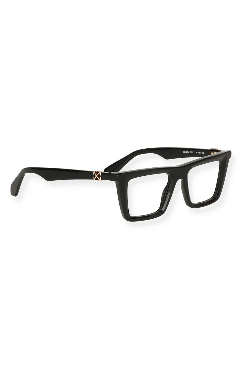 Off-White 49mm Square Optical Frames, Alternate, color, 