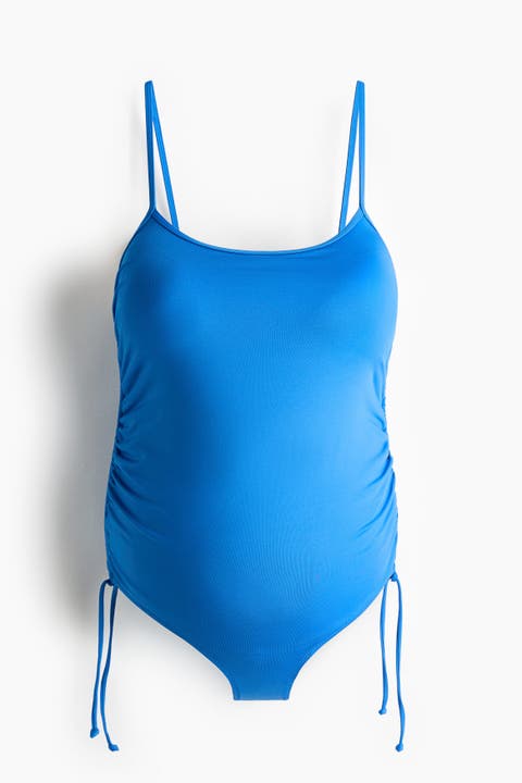 Mama Padded-cup High Leg Swimsuit