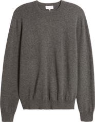 Lorenzo Uomo Merino Wool & Cashmere Crewneck Sweater