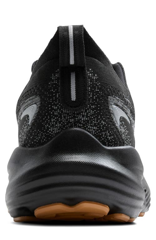 Brooks Glycerin 22 Running Shoe In Black/primer Gray/biscuit