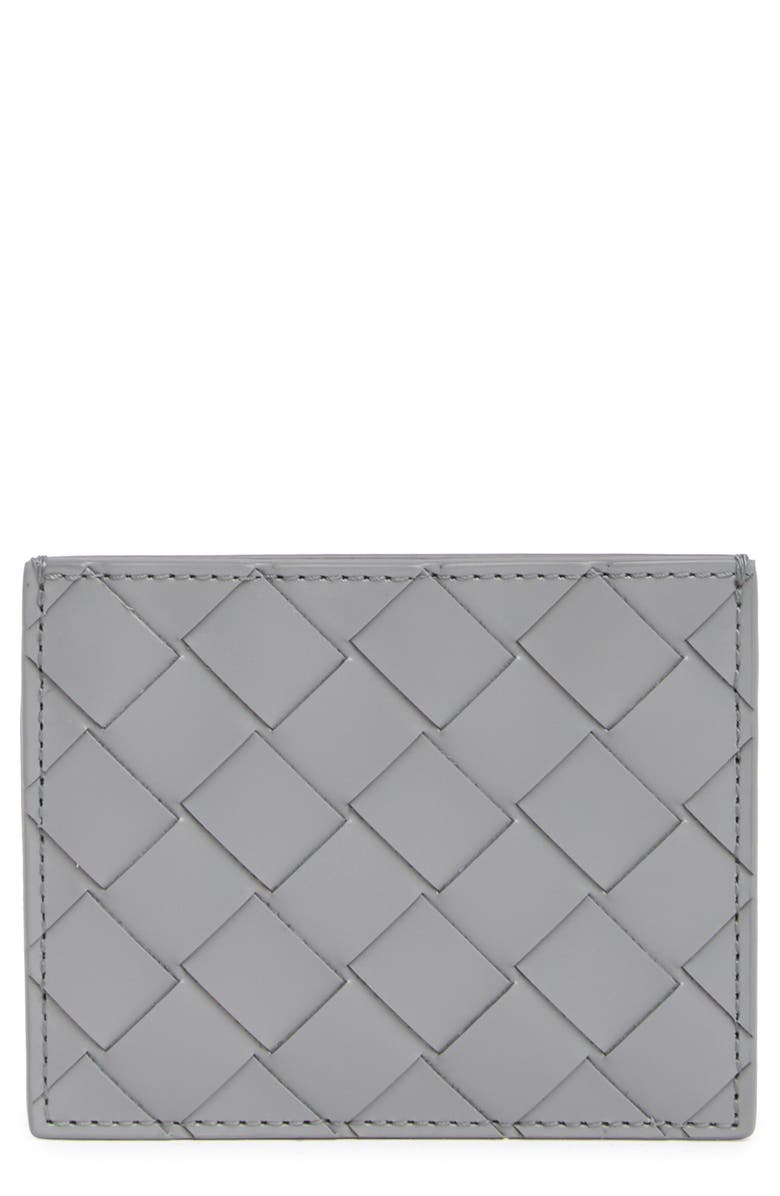 Bottega Veneta Large Intrecciato Weave Card Case, Main, color,