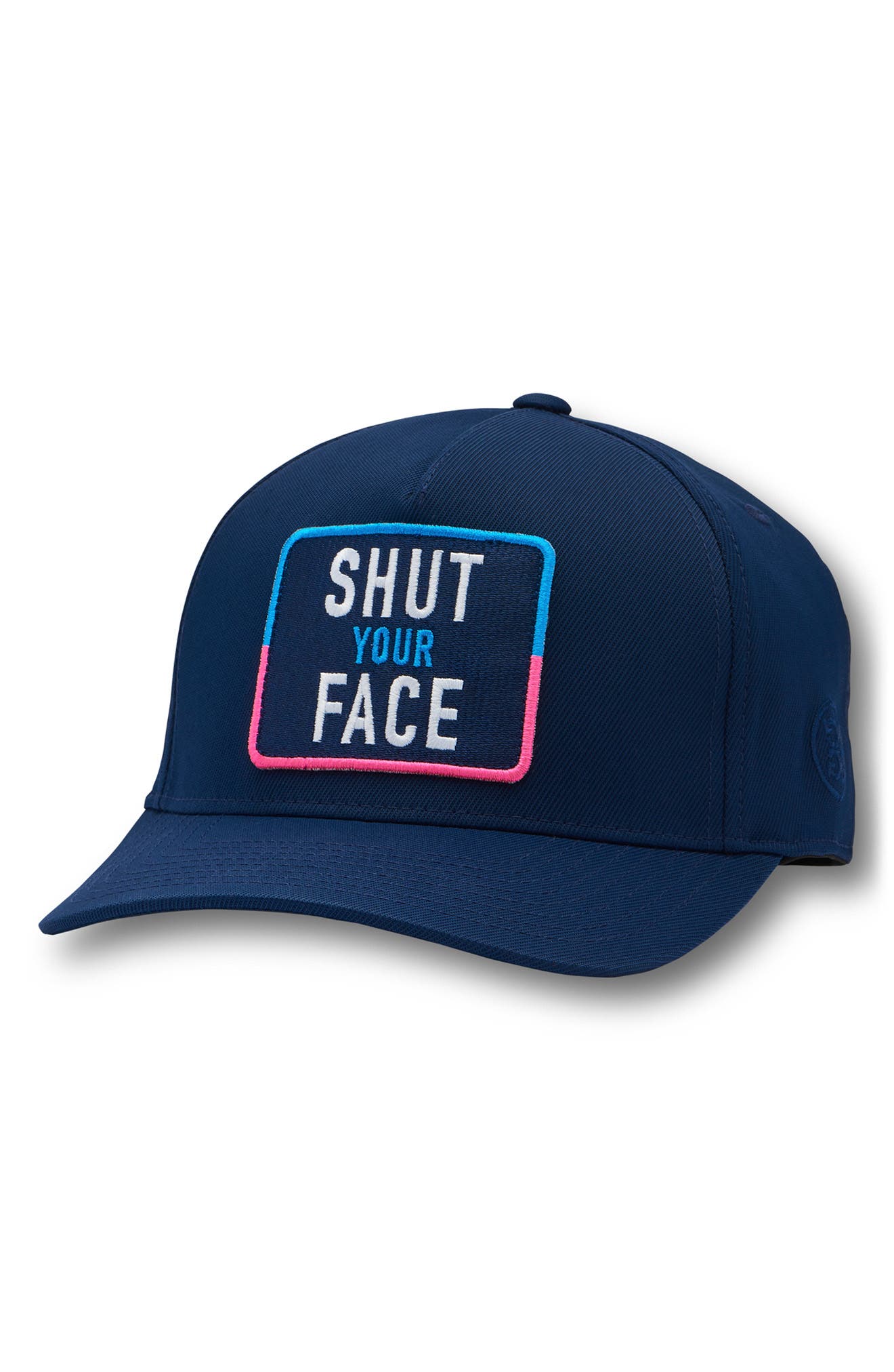 G/fore Shut Your Face Performance Twill Snapback Cap In Twilight