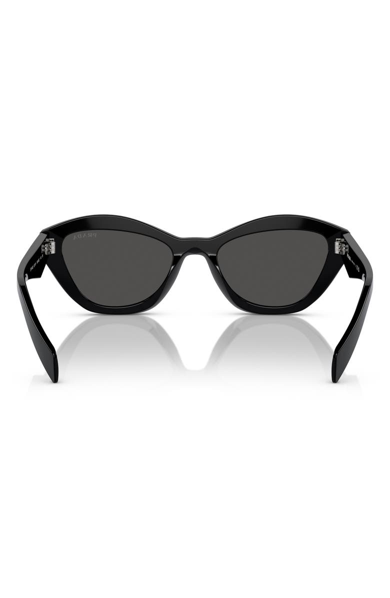 Prada 52mm Butterfly Sunglasses, Alternate, color, 