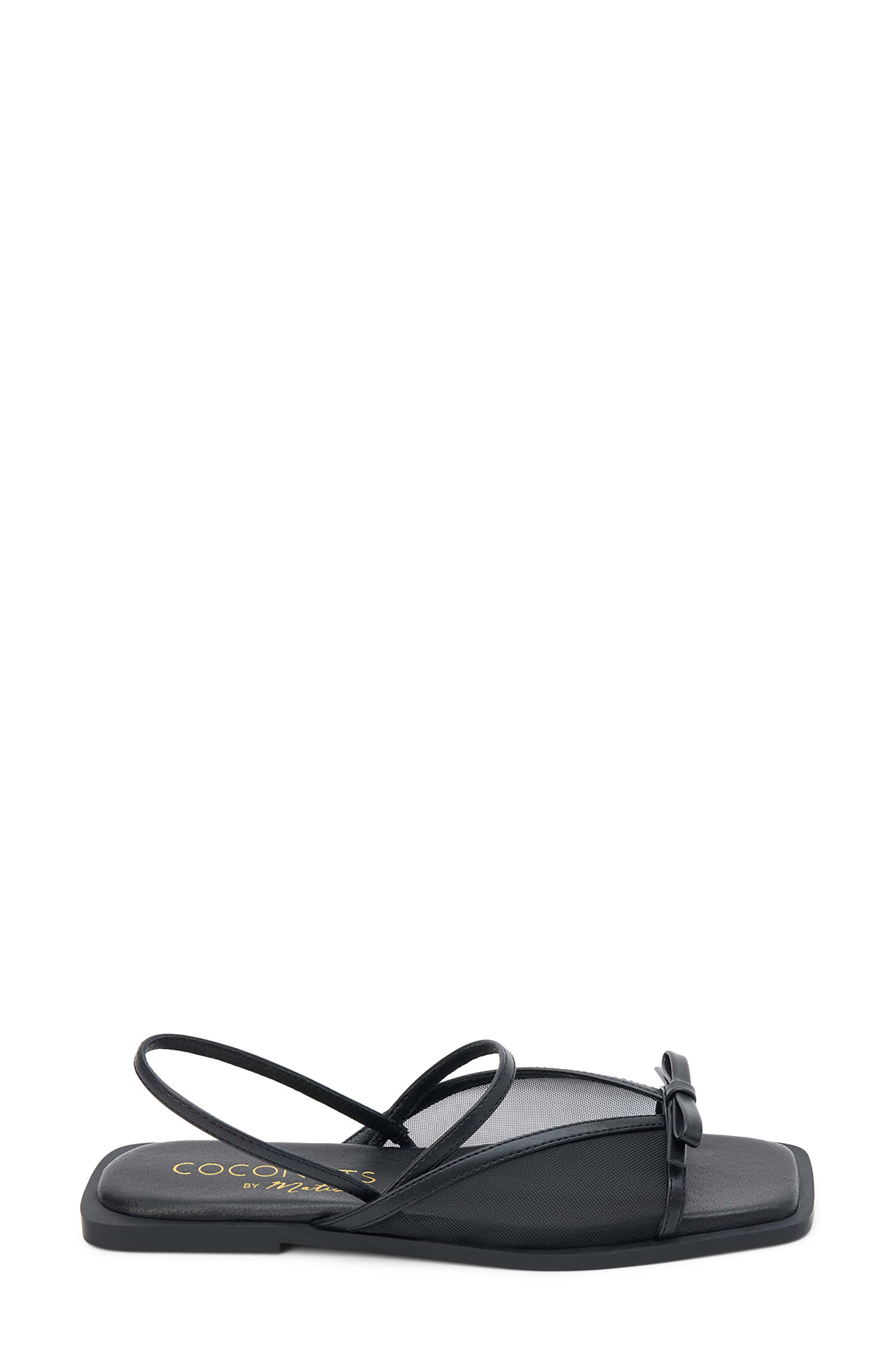 Coconuts by Matisse Tropea Slingback Sandal, Alternate, color, Black
