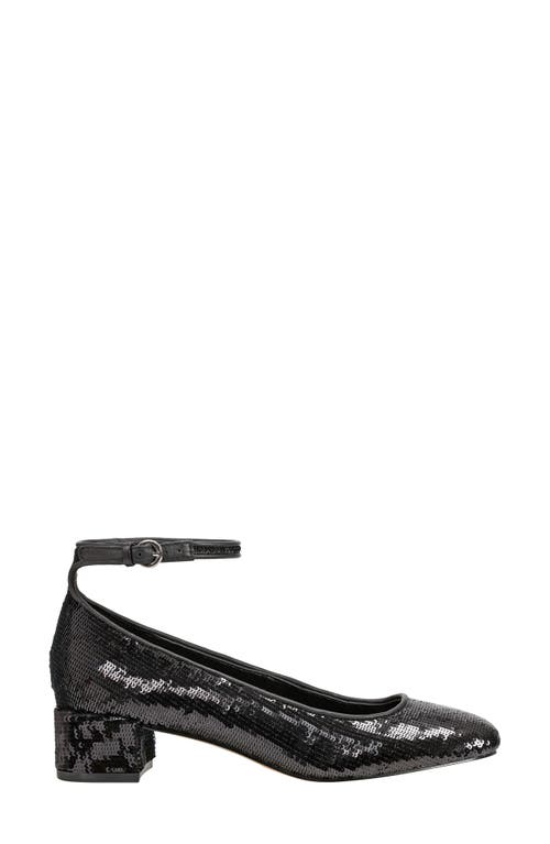 Marc Fisher Ltd Parri Ankle Strap Pump In Black