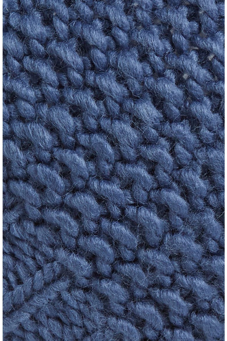 Basket Knit Slouchy Beanie, Alternate, color, BLUE VINTAGE