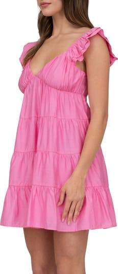 Tiered Ruffle Minidress