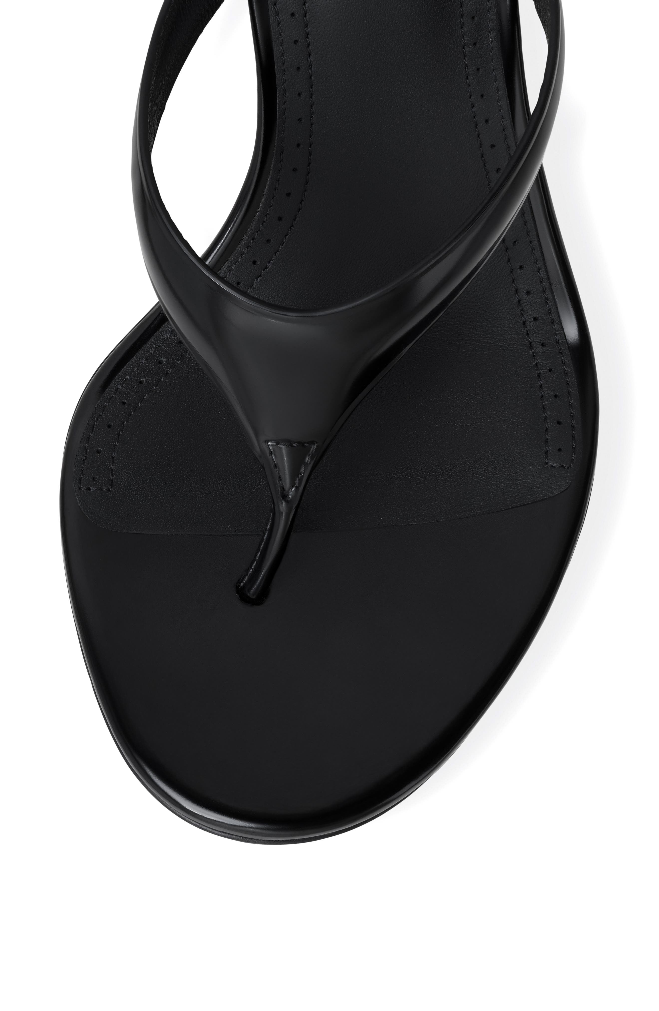 Alaïa Infradito Slingback Sandal, Alternate, color, 