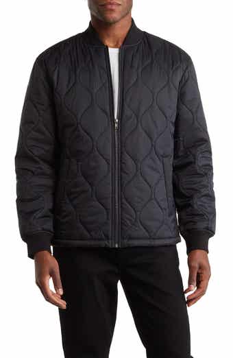 14th & Union Quilted Bomber Jacket