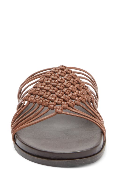 Jeffrey Campbell Plait Sandal In Tan
