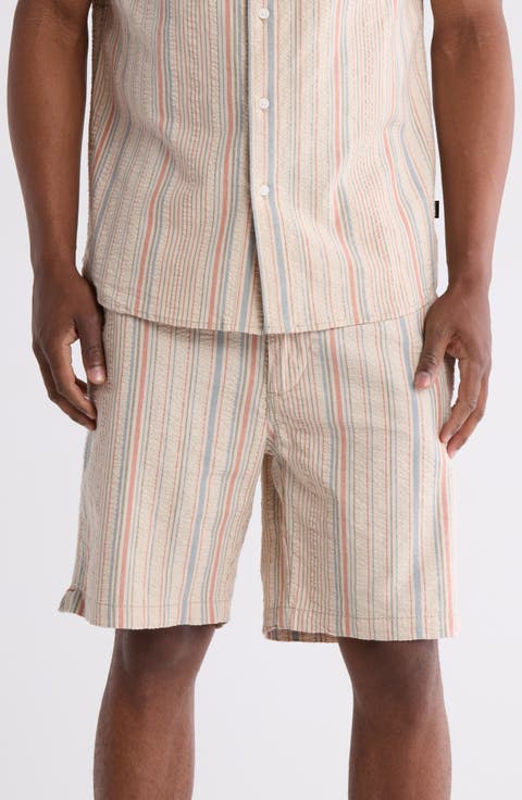 Paloma Stripe Seersucker Chino Shorts
