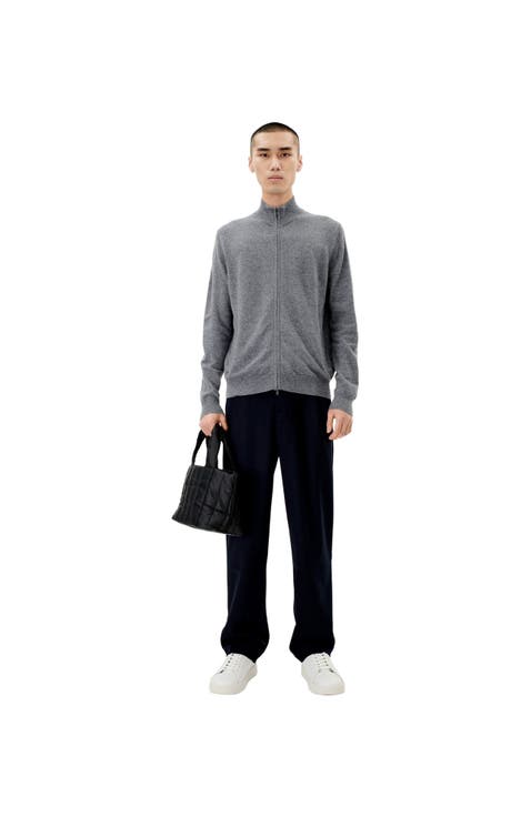 Essential Full-Zip Cashmere Cardigan