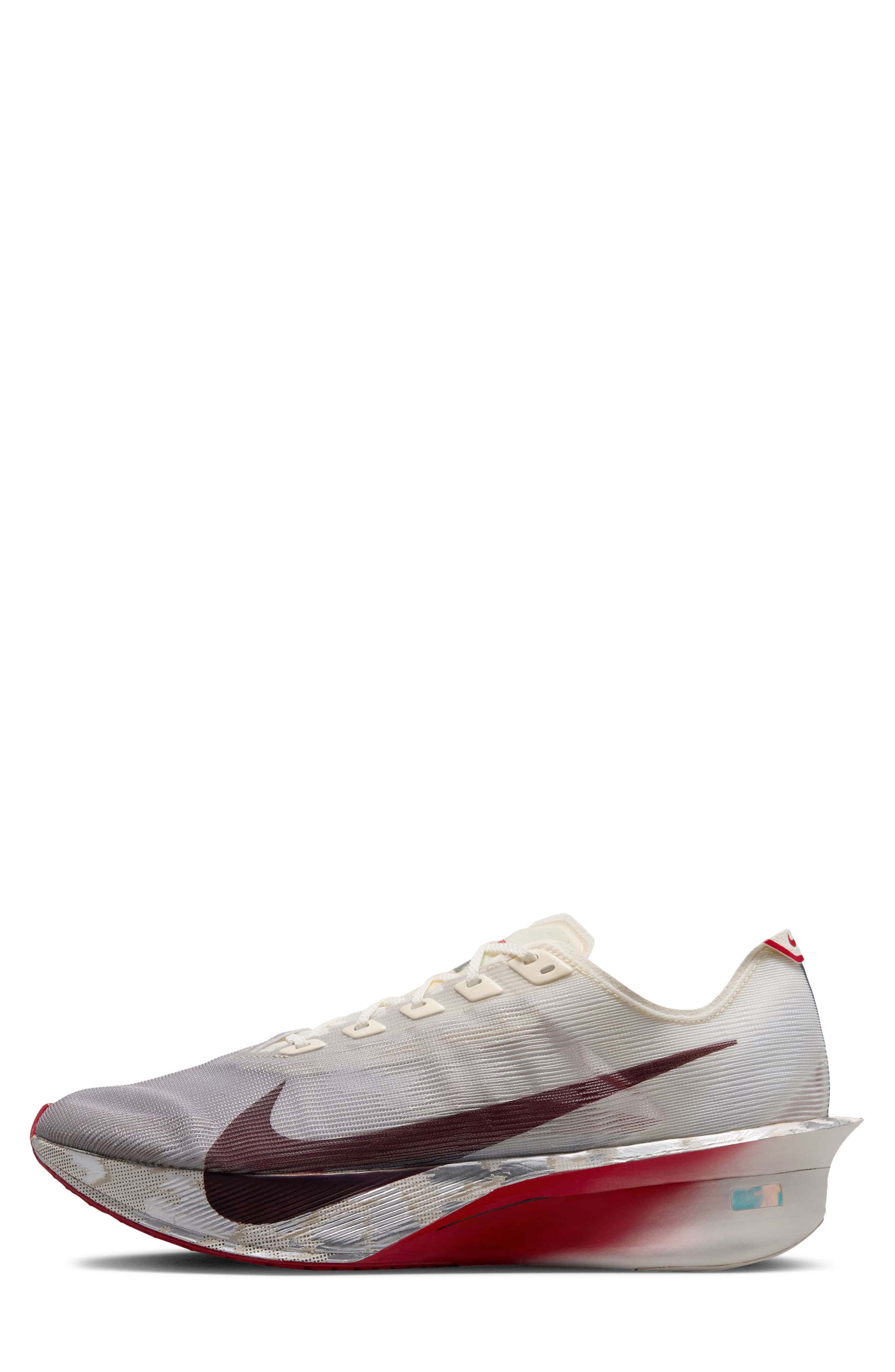 Vaporfly 4 Racing Shoe, Alternate, color, SAIL/ PHANTOM