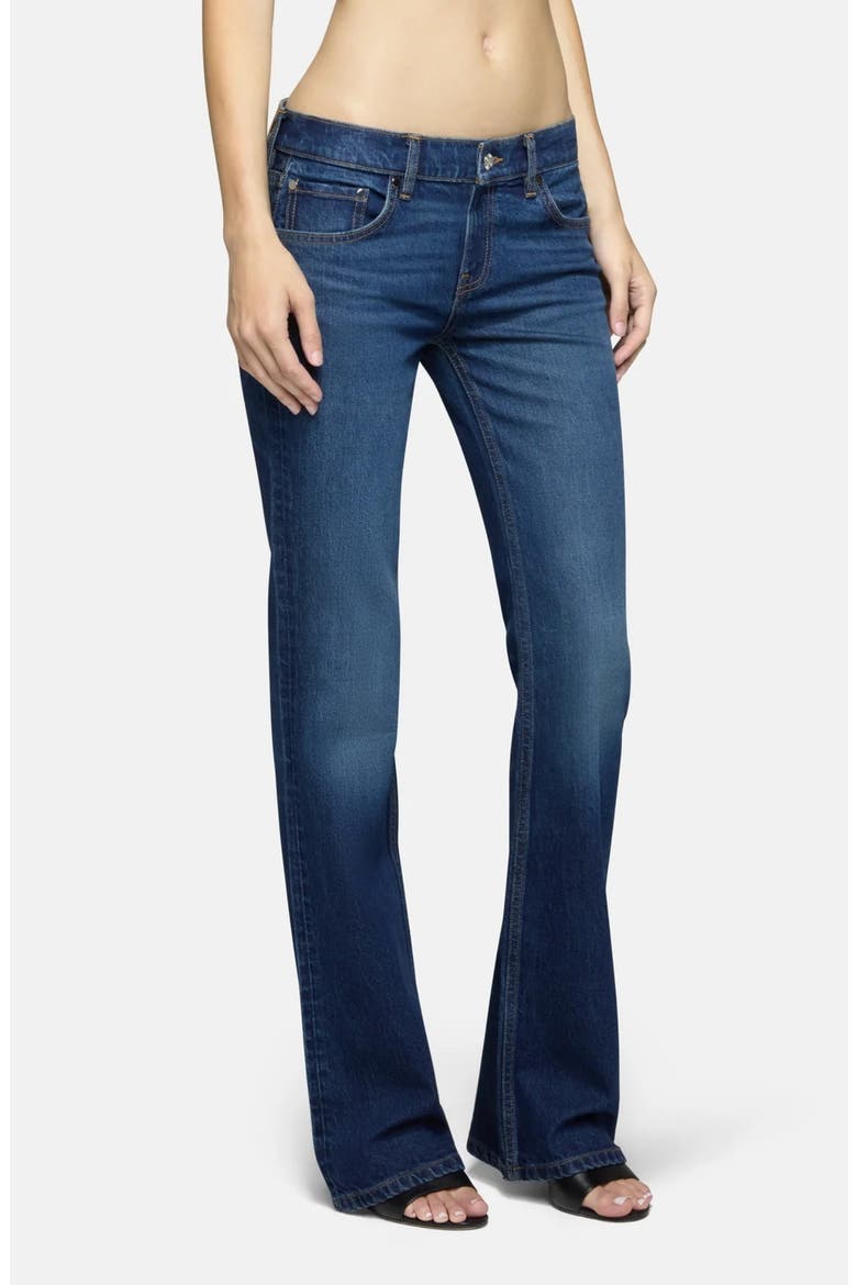 Maria Slim Bootcut Jeans, Alternate, color, TRIBECA