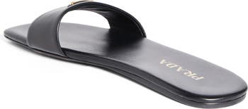 Triangle Logo Slide Sandal