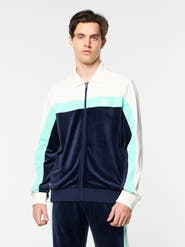 Sergio Tacchini Lazaro Velour Track Jacket
