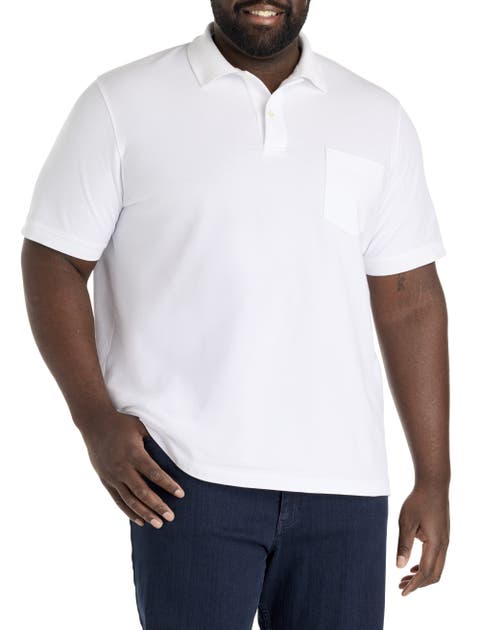 Big & Tall Pocket Piqué Polo Shirt