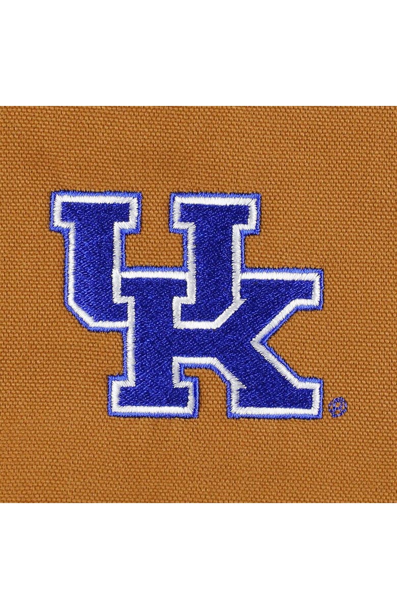 DUNBROOKE Men's Dunbrooke Tan Kentucky Wildcats Dakota Full-Zip Hoodie, Alternate, color, 